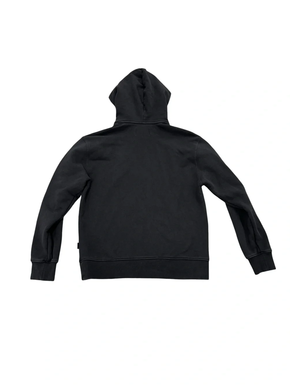 Nike Air Jordan Embroidered Logo Hoodie Sweatshirt Men's M Gray Pullover Cotton